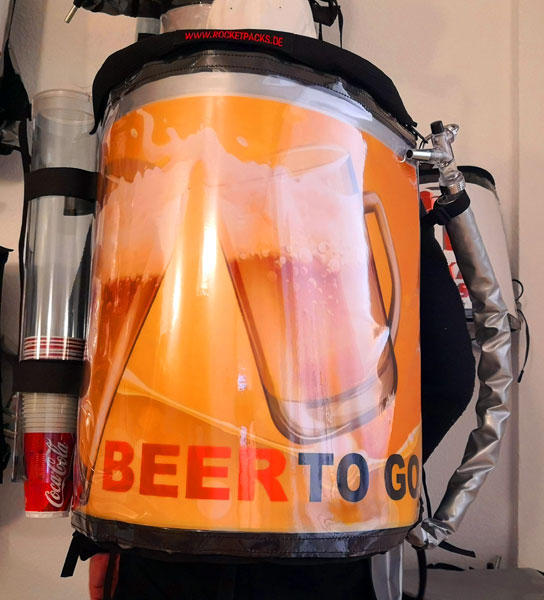 Sac à Dos à Bière Avec Robinet Et Pompe - 5 Litres, Isolé, Pour Fûts De Fête (compatible Welomatic)