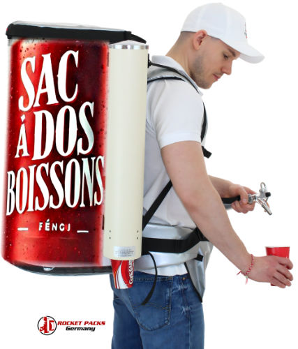 Der Kulthit - Sac à Dos Distributeur De Bière, Sac à Dos De Boissons, 1